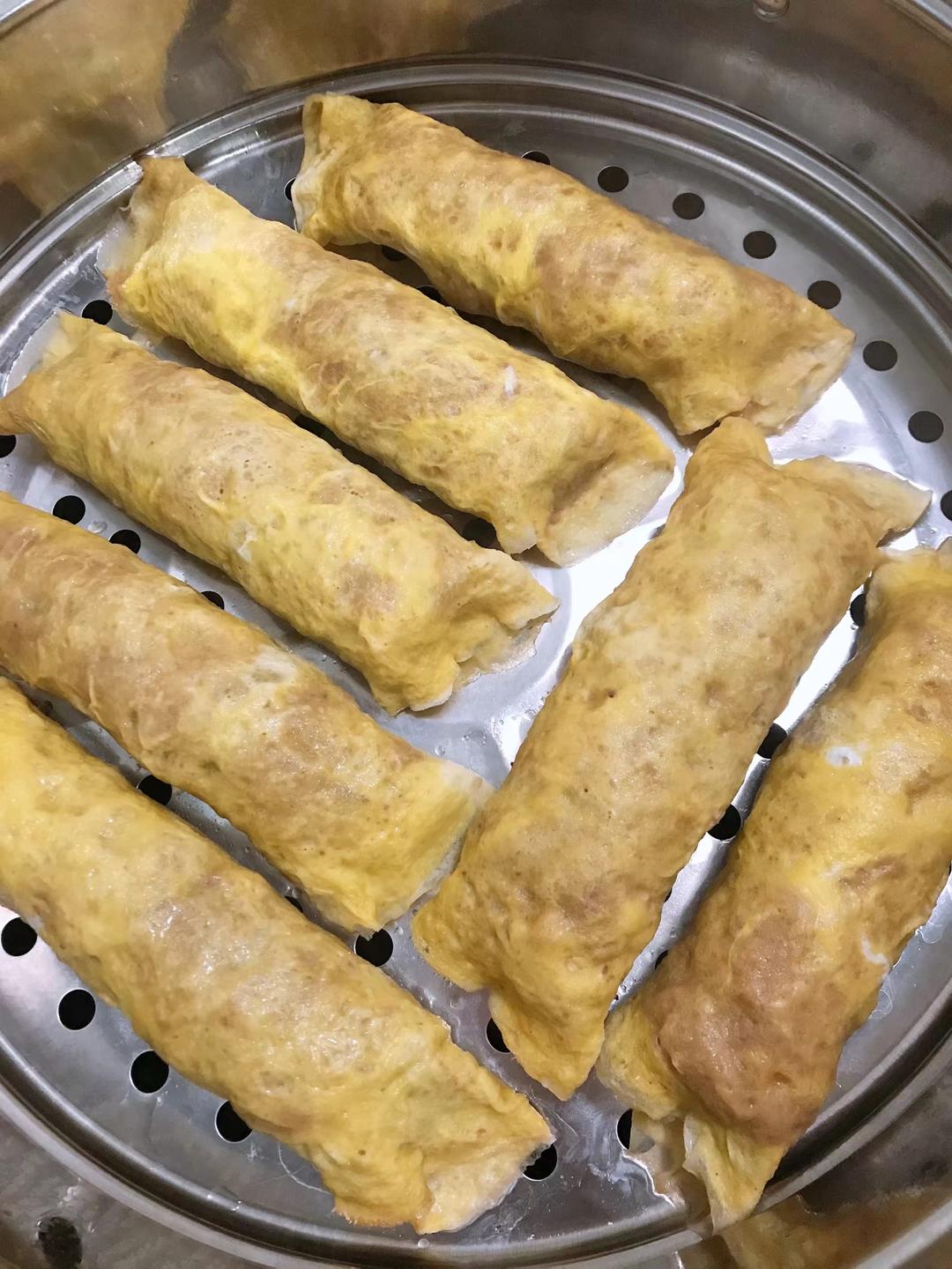 营养美味的“鹅颈”丸子的做法 步骤5