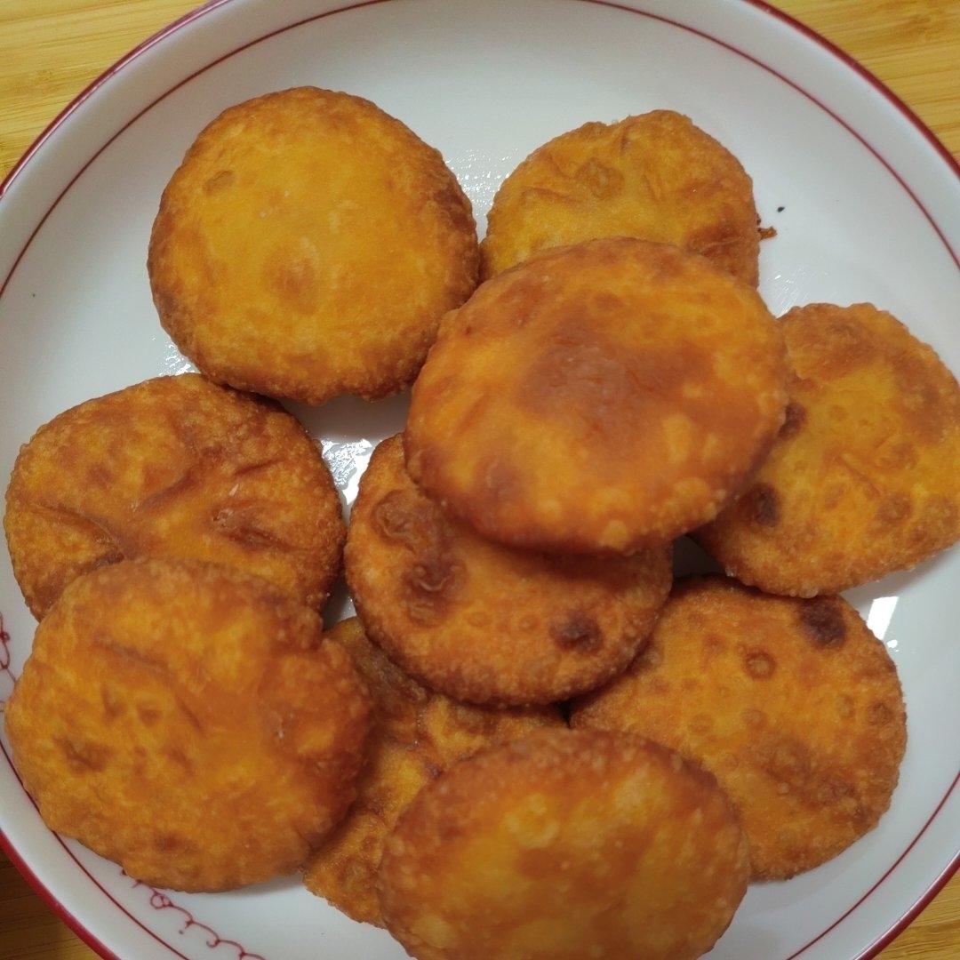 家庭版炸油糕，厨房小白一学就会的炸糖糕！