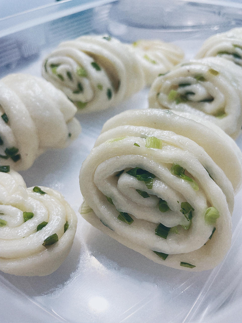 【小美】懒人牛奶花卷