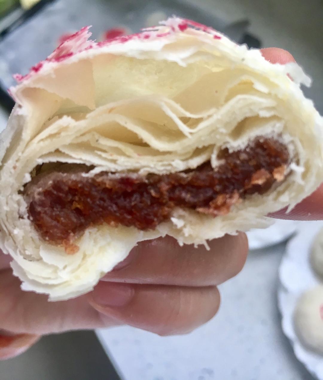 玫瑰鲜花饼【附玫瑰酱的做法】