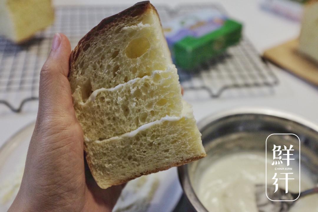 纯奶手撕吐司的做法 步骤1