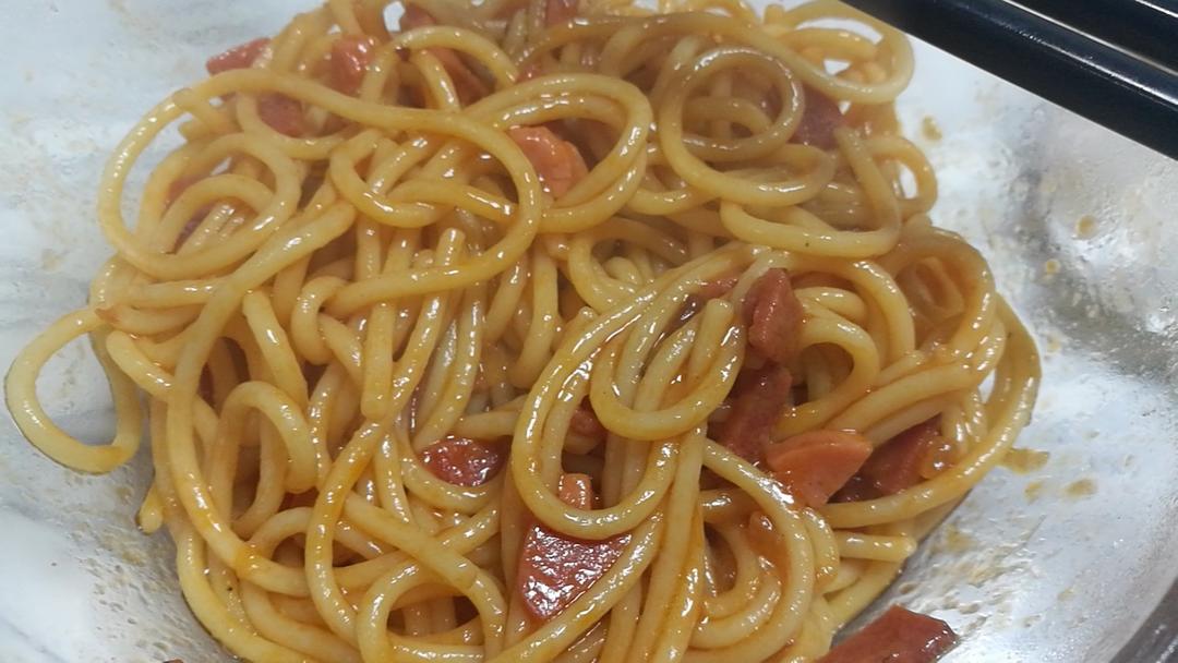 番茄肉酱意大利面