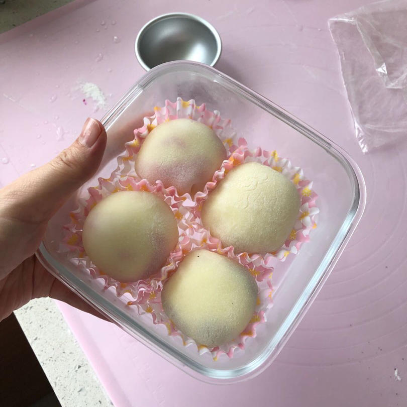 腹黑白胖子——奥利奥雪媚娘