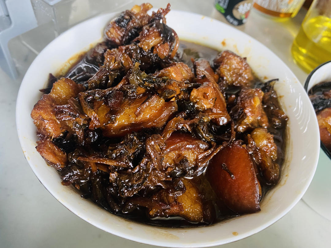 梅干菜烧肉家常做法