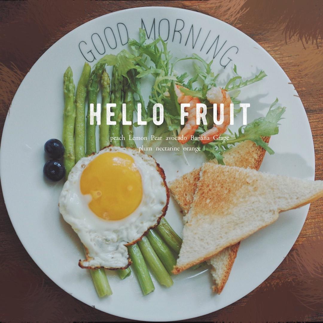 蛋蛋香气之芦笋煎蛋