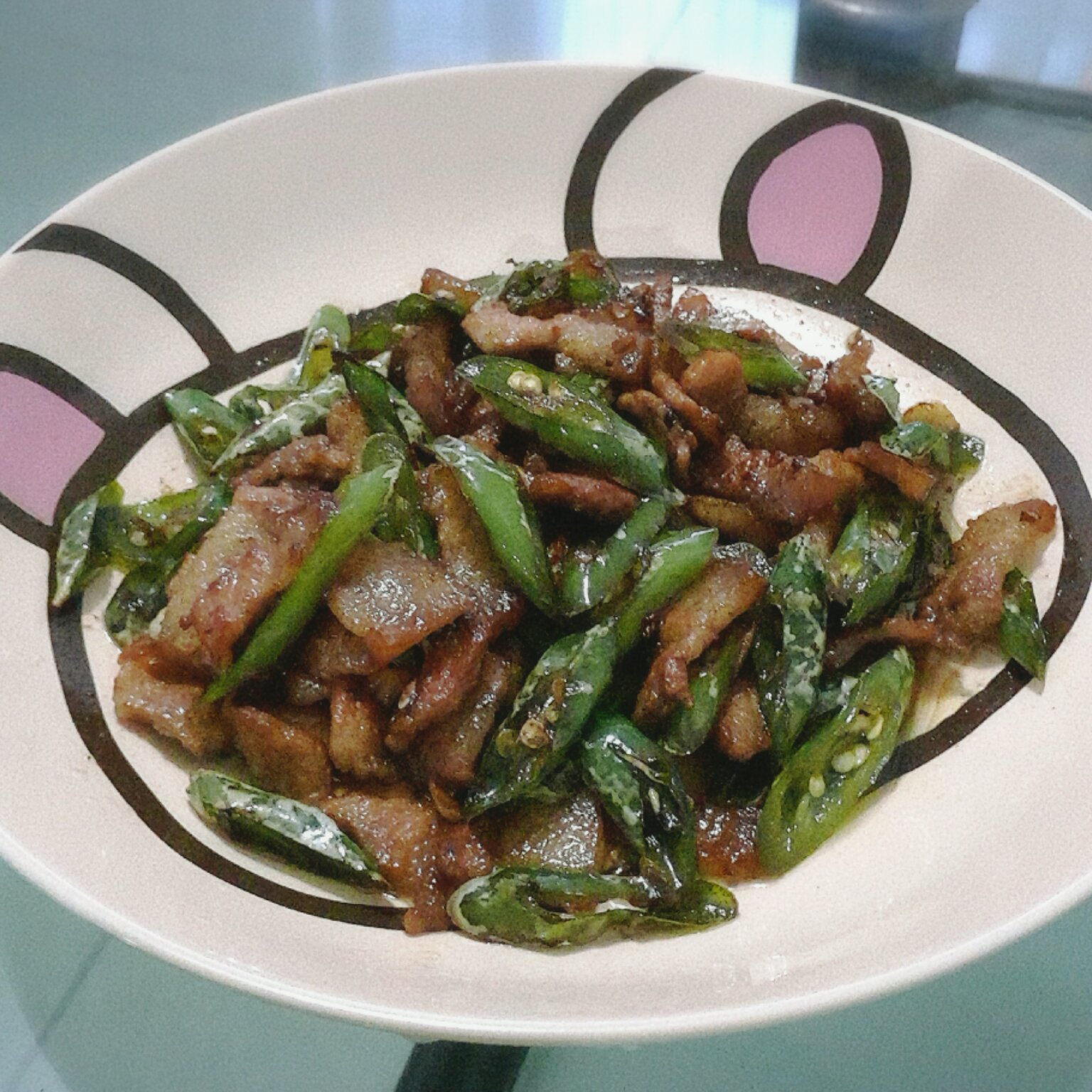 农家小炒肉【记忆中勾魂的油汤】