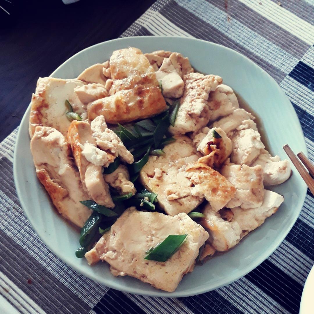 ✨香煎豆腐✨