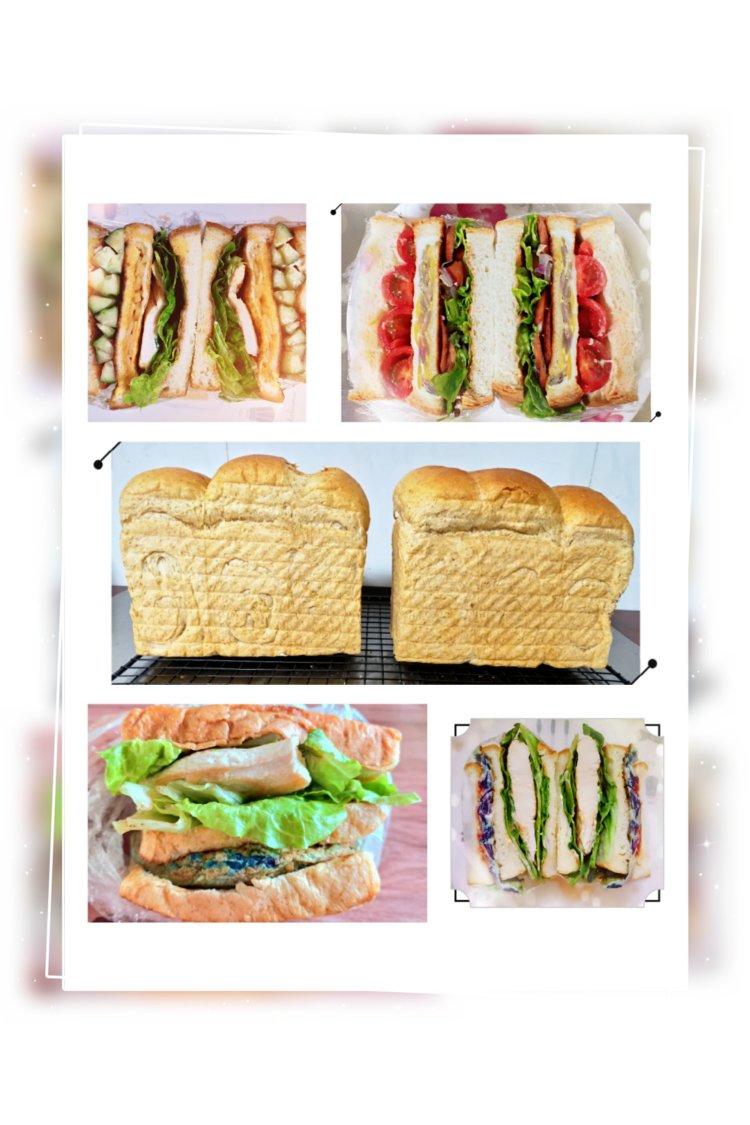 50%全麦吐司（后酵母法）