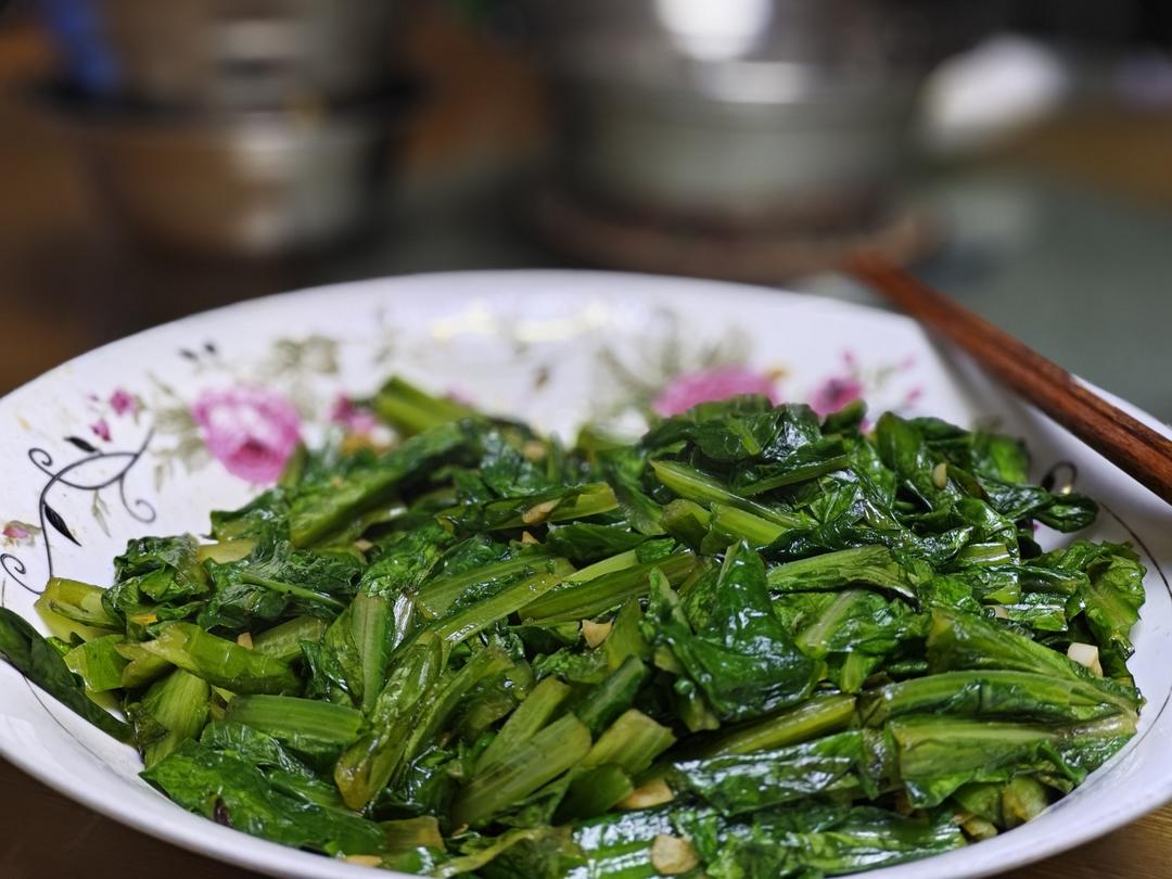 蒜蓉油麦菜（蚝油）