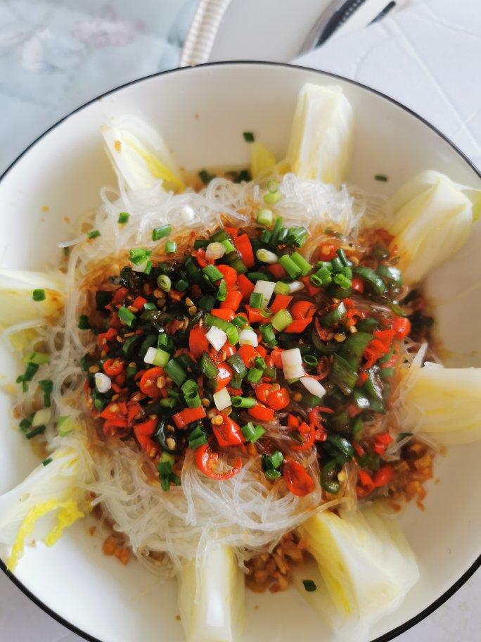 蒜蓉粉丝娃娃菜