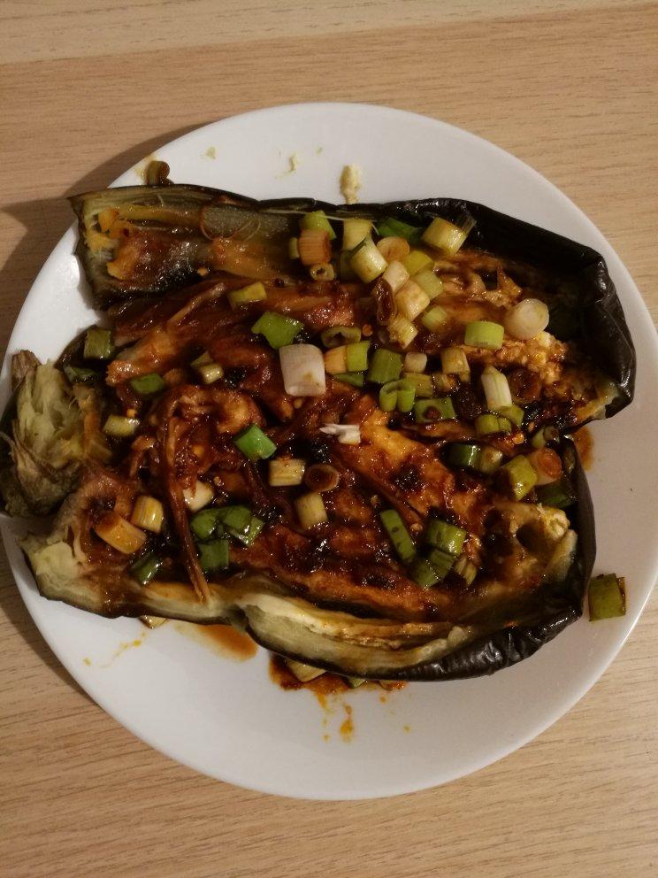 微波炉烤茄子