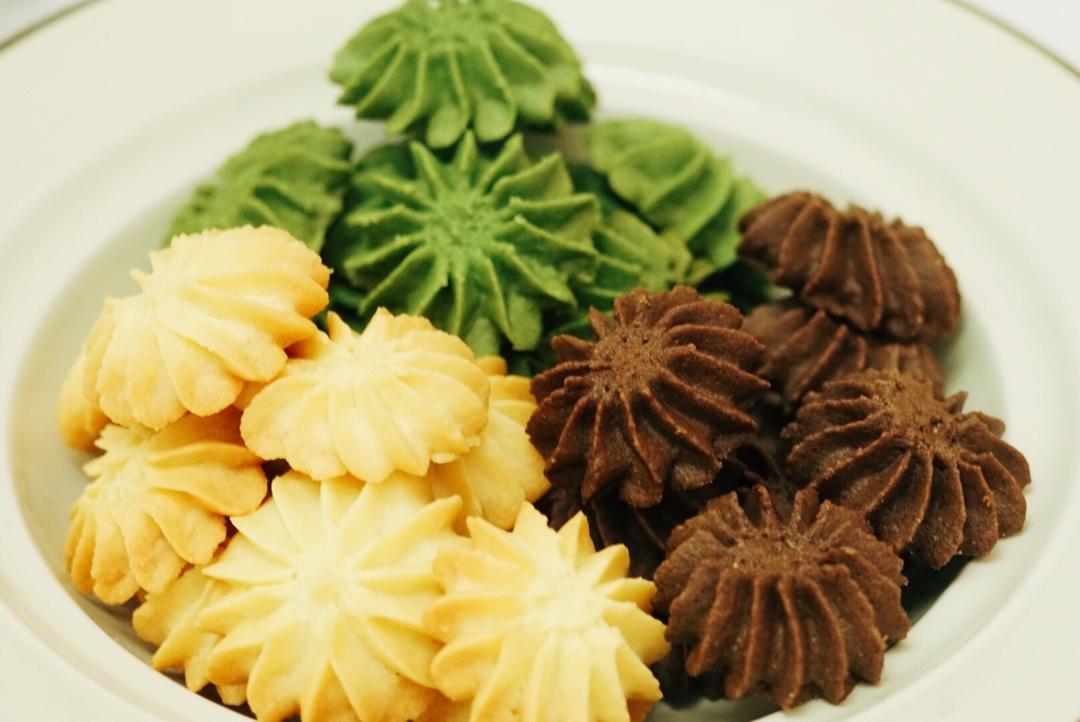 零失败花纹超级立体的黄油曲奇