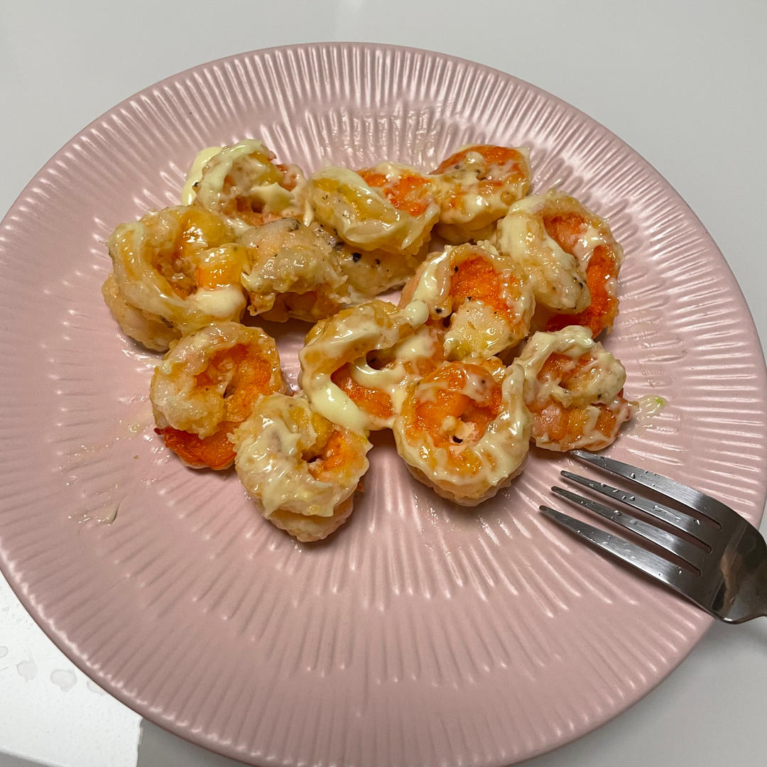 柏悦平替版芥末虾球