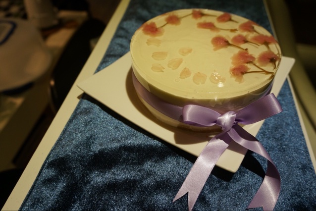 樱花渐变慕斯蛋糕（6寸）