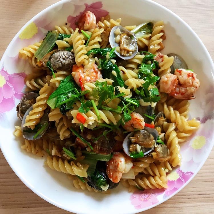 海鲜意面