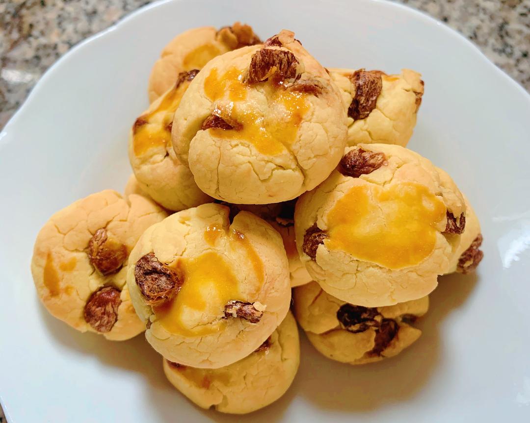 奶香味十足的葡萄奶酥