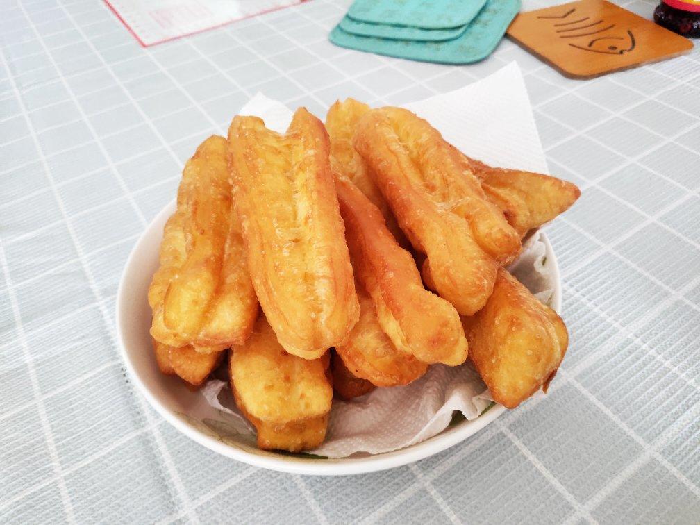 快手早餐～自制油条（酵母版，不含泡打粉、膨松剂）