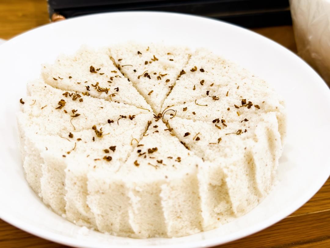 【曼食慢语】甜糯松软的雪蒸糕