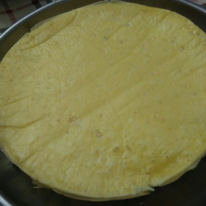 蒸蛋糕(4蛋8寸满模)