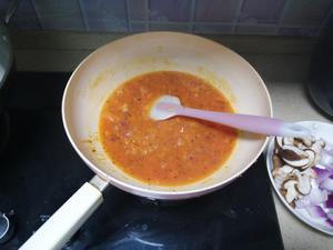 茄汁意面+香菇嫩滑鸡片的做法 步骤10