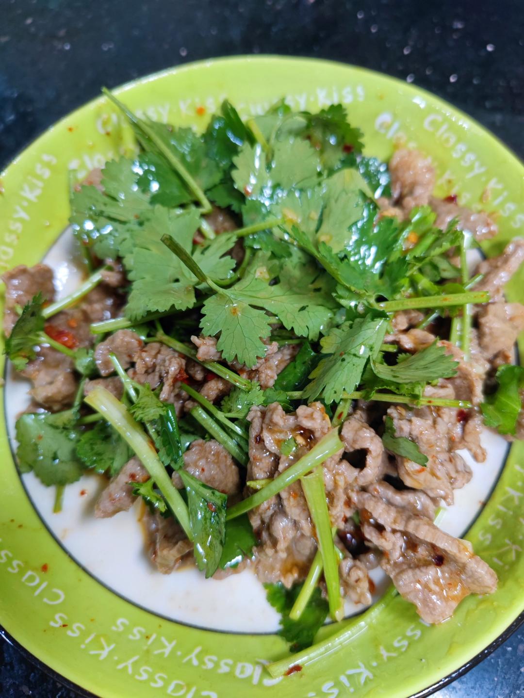 丈母娘吃了都夸的凉拌香菜牛肉