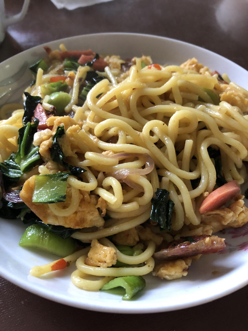 🍜最简单最好吃的家常炒面