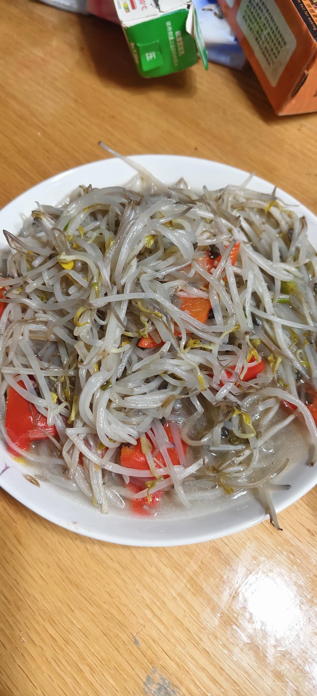 清炒豆芽菜