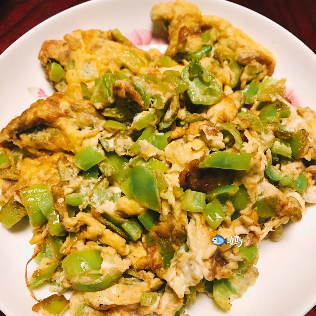 辣椒鸡蛋饼