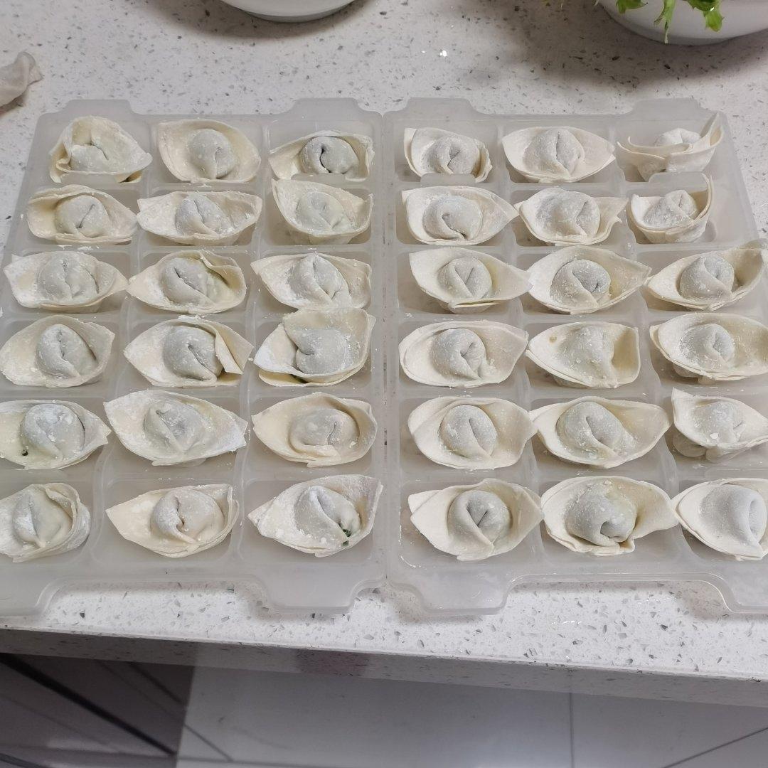 元宝馄饨的包法
