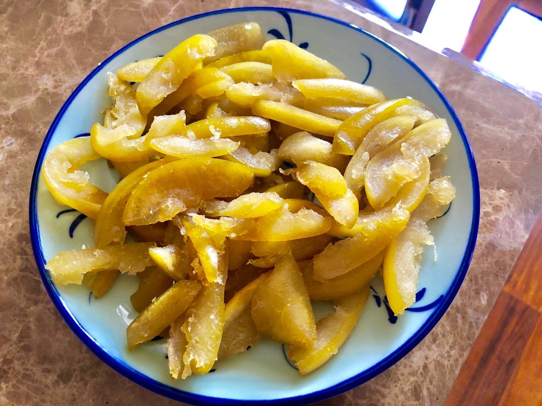 柚子皮蜜饯