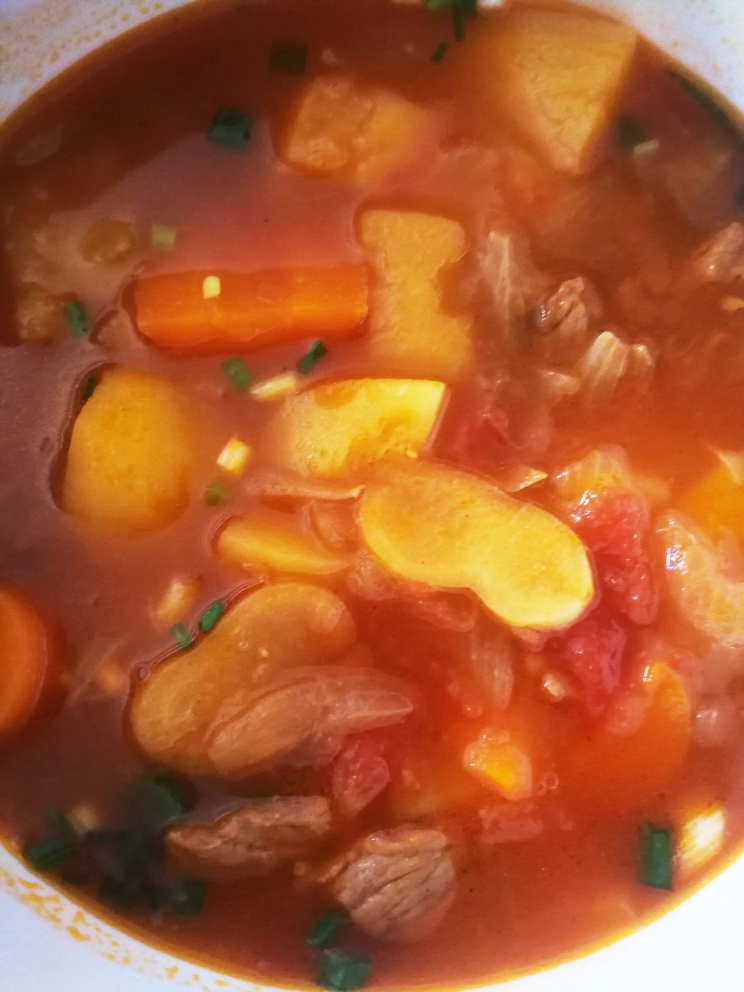 番茄牛肉土豆汤的做法