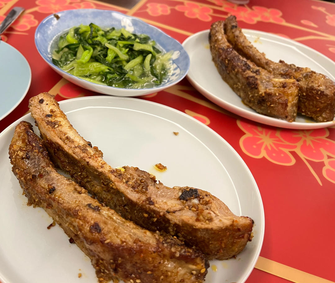 超级好吃😍烤猪肋排