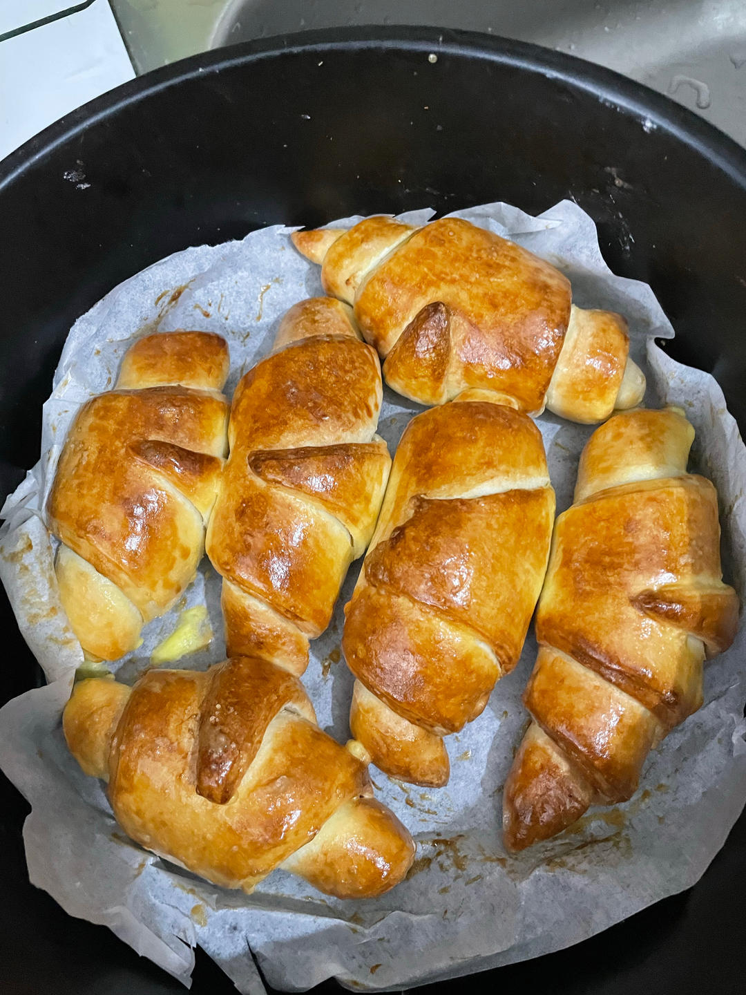 牛角面包（利仁空气炸锅版）