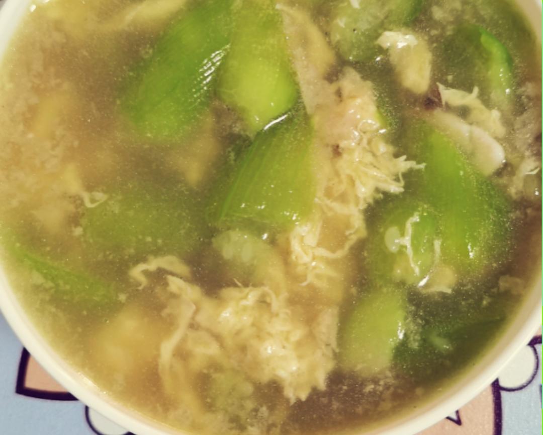 丝瓜蛋花汤的做法