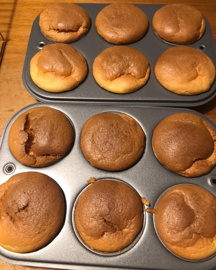 纸杯蛋糕 8寸戚风蛋糕的量