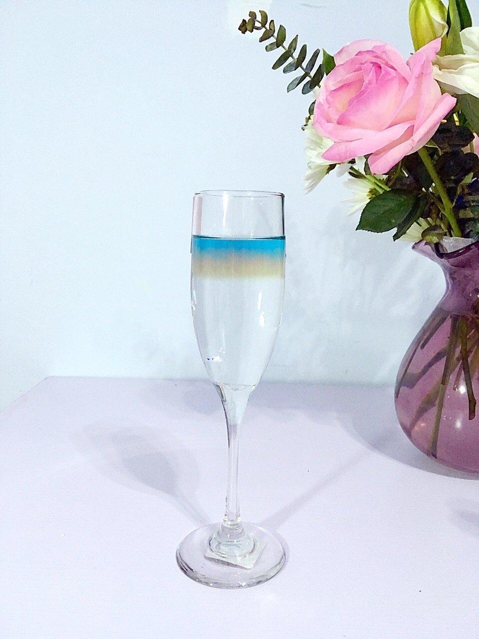 彩虹之巅🌸~~鸡尾酒🍸的做法