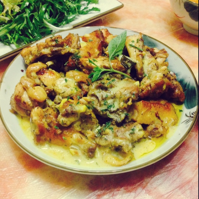Poulet Sauté aux Herbes de Provence