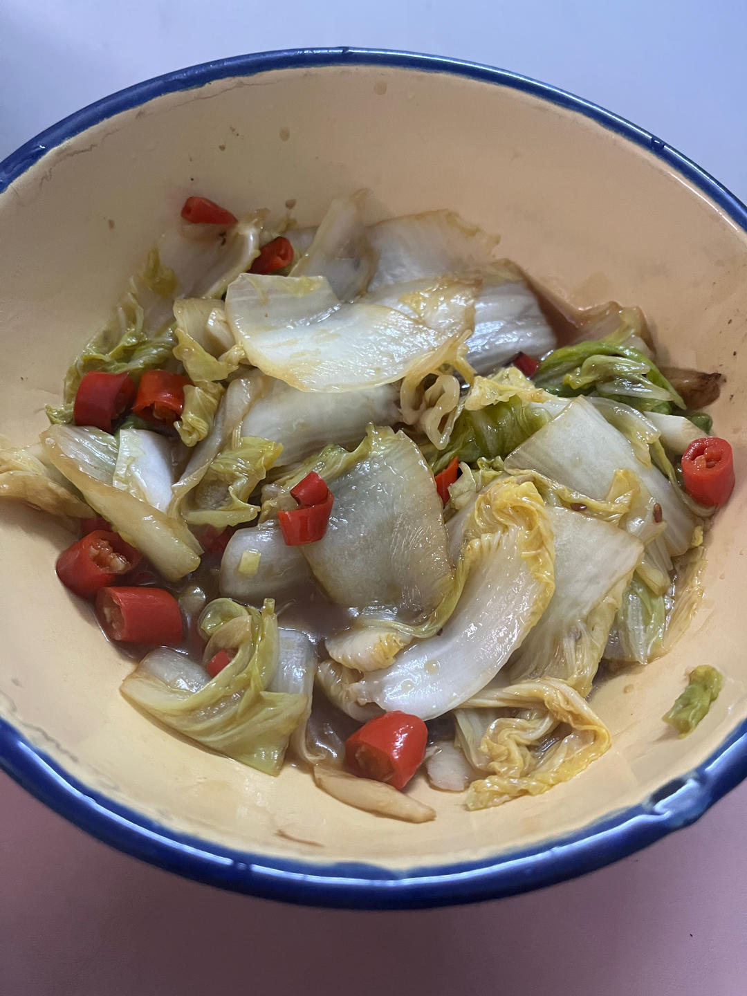 酸辣咸甜的醋溜白菜🥬