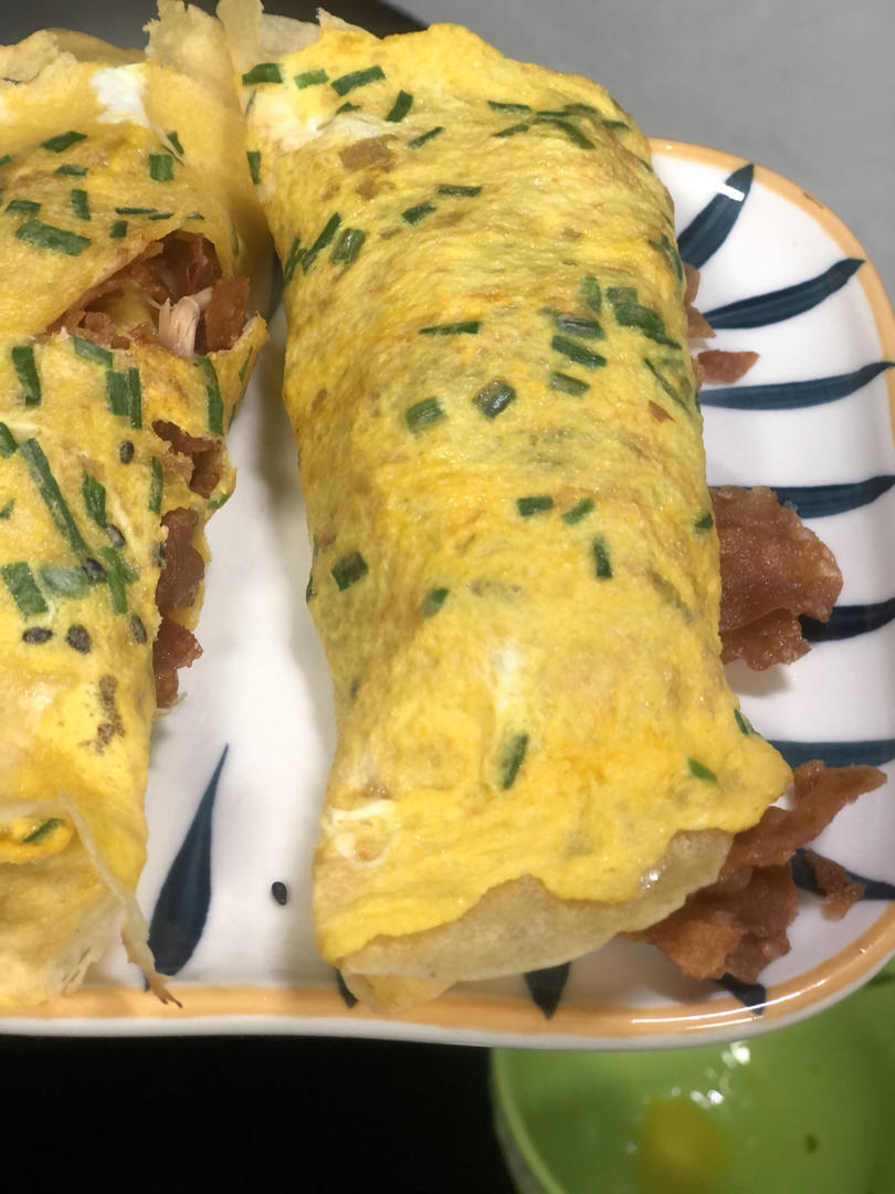 商业版~煎饼果子~简易脆片做法~秘制酱料~