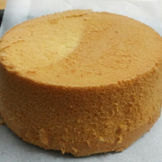 6寸原味戚风蛋糕