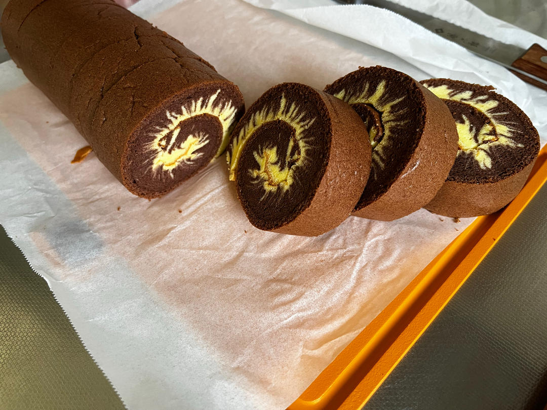 巧克力炫风蛋糕卷