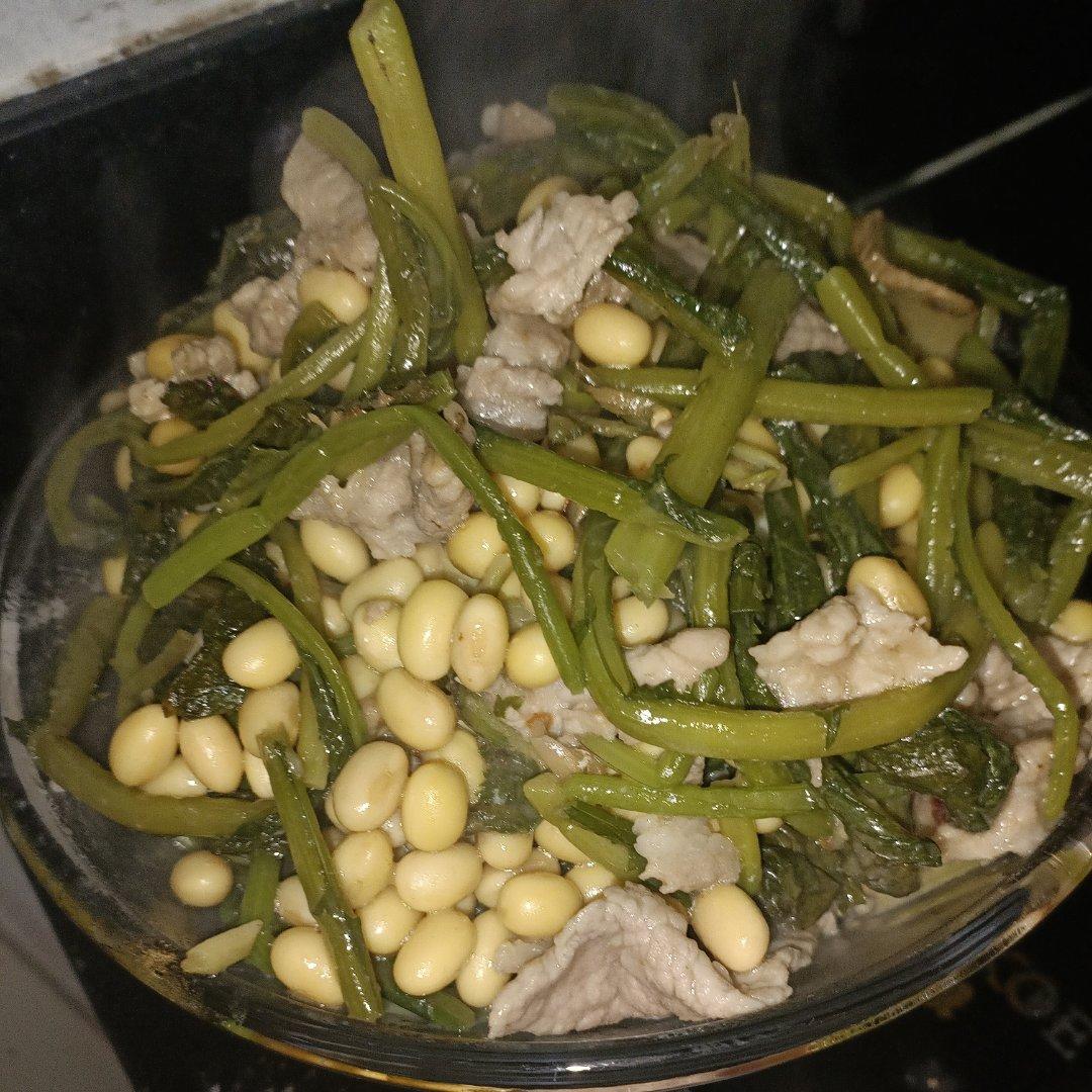 老爸的招牌小菜——雪菜炒肉丝