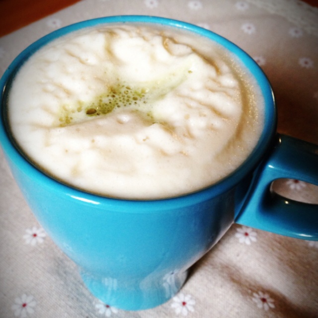 豆奶抹茶拿铁 (Soy Green Tea Latte)