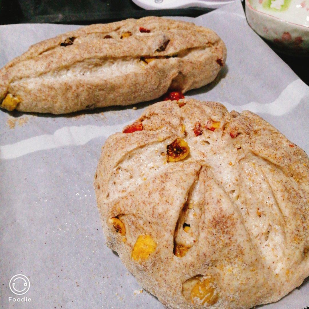 黑麦无花果面包