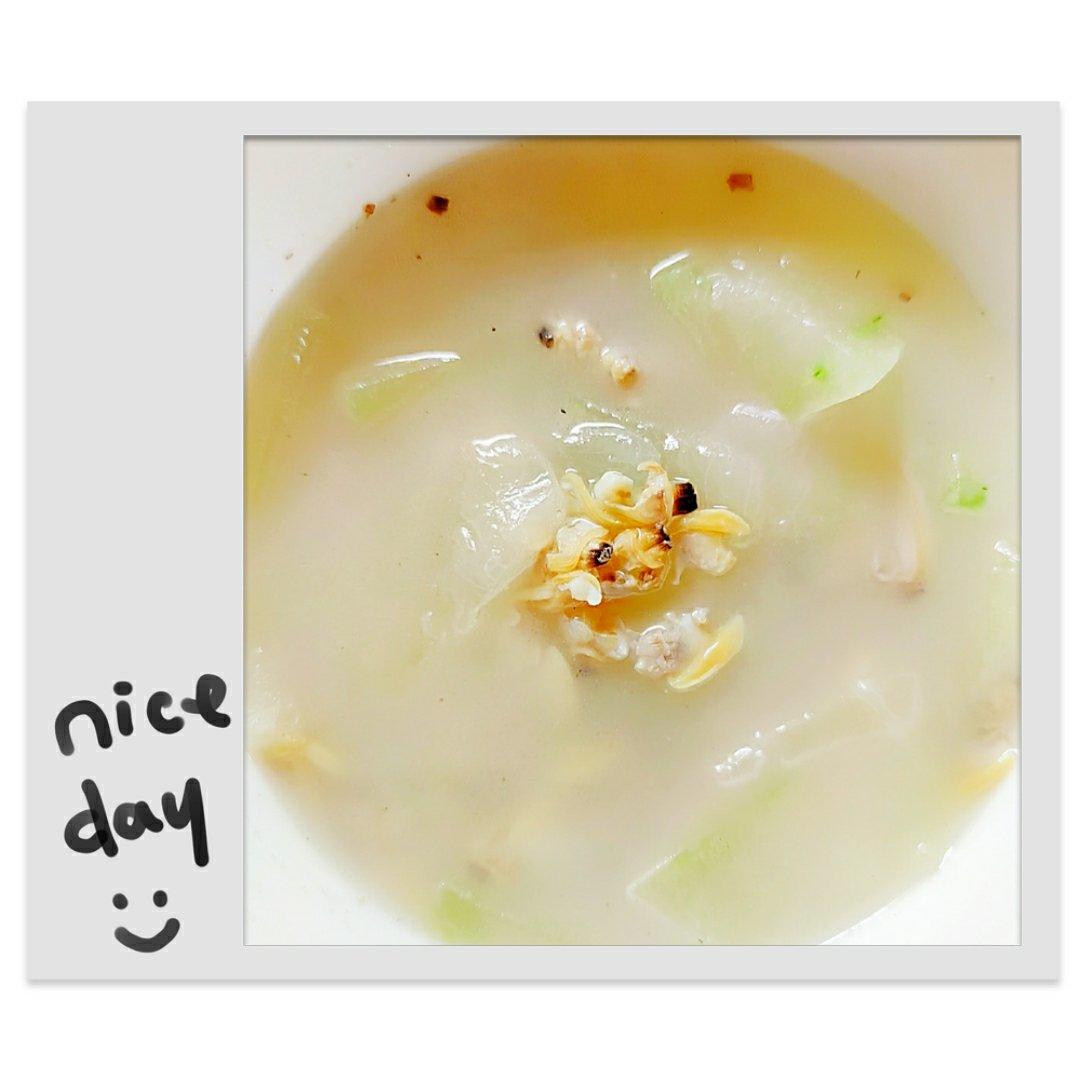 冬瓜花蛤汤图片大全 修炼的何小厨的冬瓜花蛤汤图片