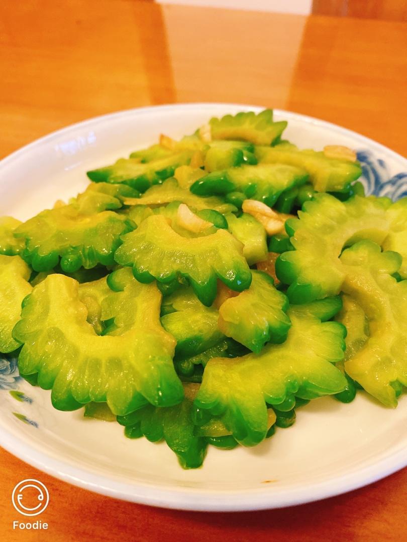 清炒苦瓜