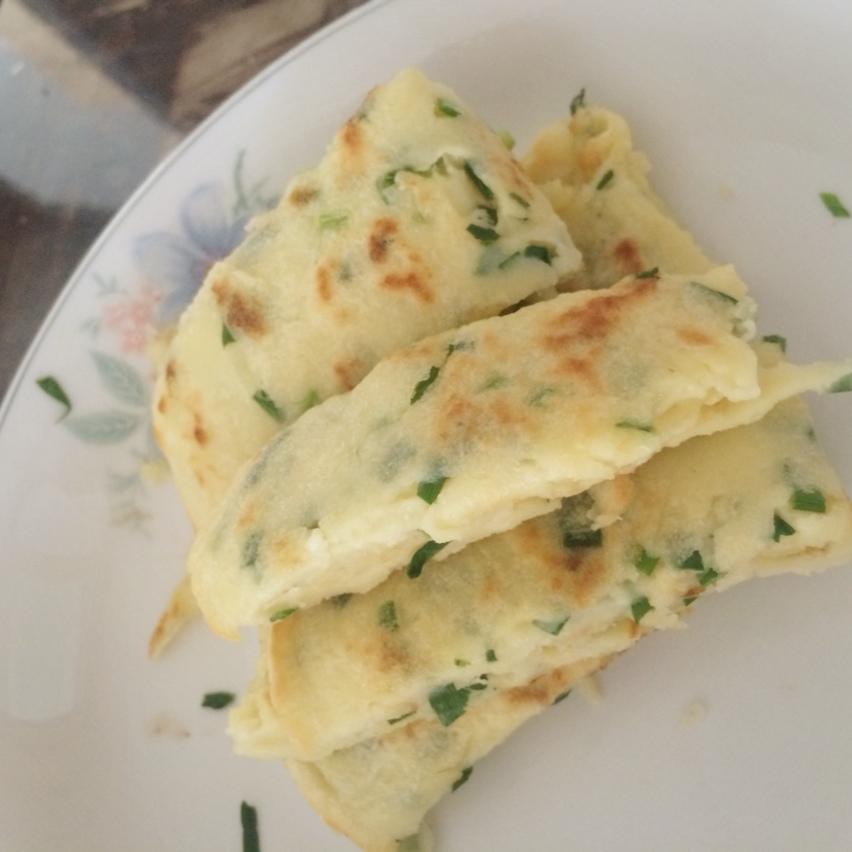 韭菜鸡蛋饼