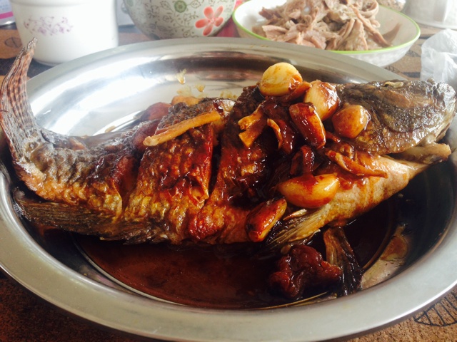 安桃儿做的农家垮炖鱼