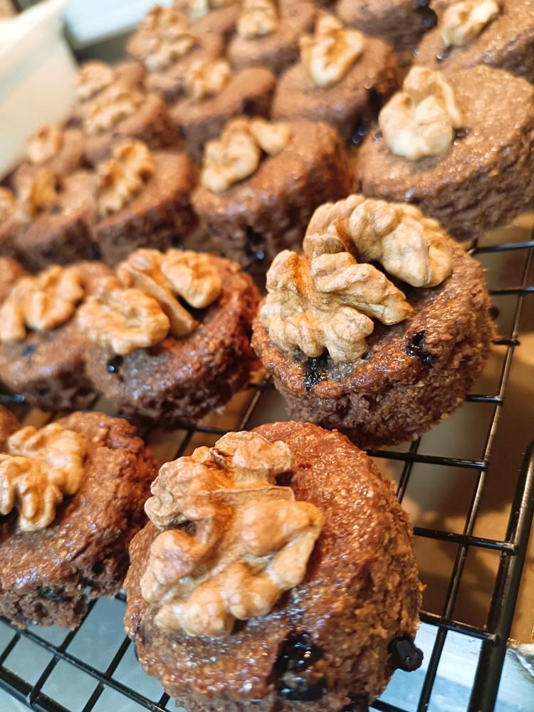 酵母版淡奶油巧克力豆司康+咸香奶酪司康