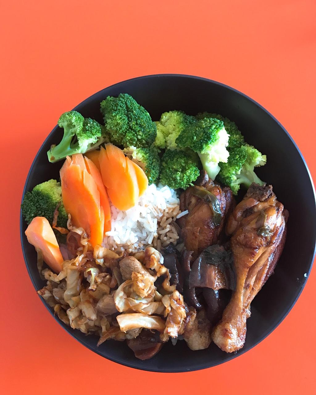 jennyyan做的红烧鸡腿饭